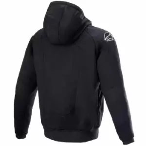 Alpinestars Chrome Ignition Hoodie Black Red Fluo 2XL