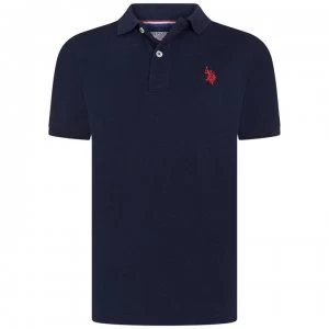 US Polo Assn Pique Polo - Navy