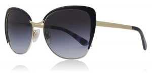 Dolce & Gabbana Sicilian Taste Sunglasses Pale Gold / Violet 12538G 57mm