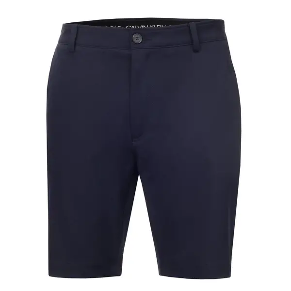 Calvin Klein BULLET REGULAR FIT STRETCH SHORT - NAVY - 30