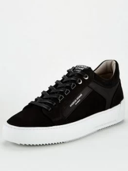 Android Homme Venice Embossed Logo Trainers - Black