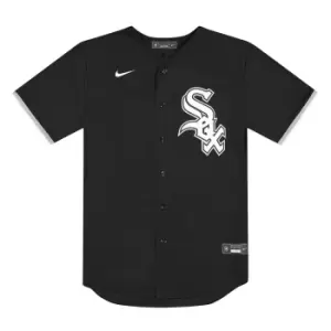 nike MLB OFFICIAL REPLICA ALTERNATE JERSEY CHICAGO White SOX, Pro Black