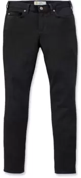 Carhartt Rugged Flex Slim-Fit Layton Skinny Ladies Pants, black, Size 40 for Women, black, Size 40 for Women