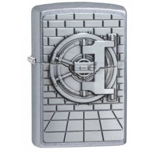 Zippo Safe with Gold Cash Surprise Street Chrome Windproof Lighter