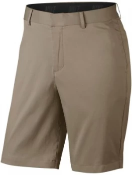 Mens Nike Flat Front Short Khaki