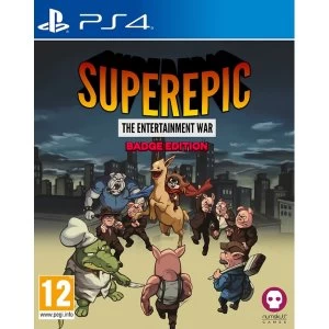 SuperEpic The Entertainment War Badge Edition PS4 Game