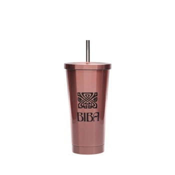 Biba Logo Cup Womens - Rose Gold