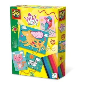 SES CREATIVE Childrens Wax Sticks Set, Unisex