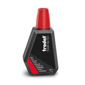 Trodat Stamp Pad Ink Red 28ml