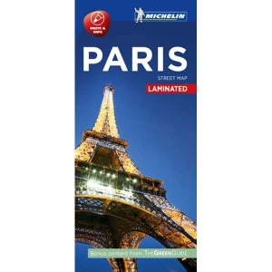 Paris - Michelin City Map 9202 Laminated City Plan Sheet map 2016