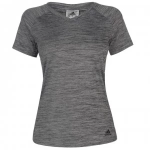 adidas Freelift T Shirt Ladies - Grey