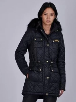 Barbour International Modern Enduro Quilted Jacket - Black