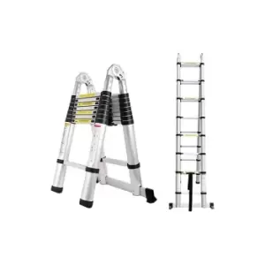 Telescopic Folding Ladder - 3.8m