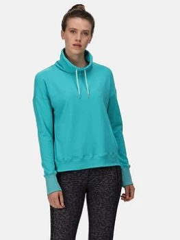 Regatta Laurden Fleece - Turquoise Size 12, Women