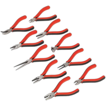 Sealey 10 Piece Mini Plier Set