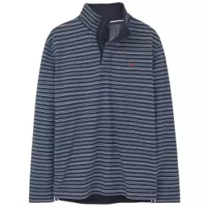 Crew Clothing Mens Lightweight Padstow Sweater Blue Stripe Large