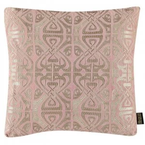 Biba Logo Cushion - AO Blush