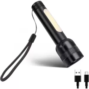 Led Flash Light, usb Rechargeable, IP33