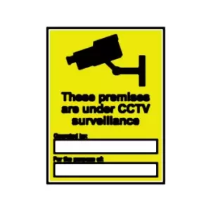 Warning These Premises Are Under CCTV Surveillance - RPVC (300 X 400MM)