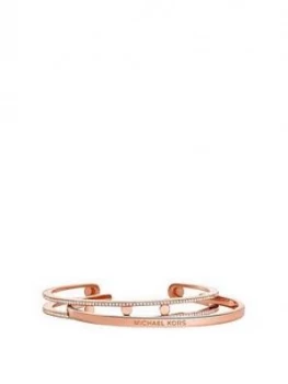 Michael Kors Nesting Rose Tone Bangle