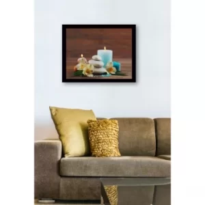 SC0983 Multicolor Decorative Framed MDF Painting