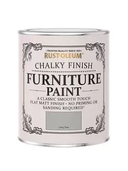 Rust-Oleum Chalky Finish 750 Ml Furniture Paint - Grey Tree