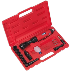 Sealey GSA20KIT Air Ratchet Wrench Kit 3/8" Drive