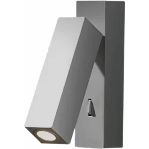 Hall wall lamp, zamak, nickel