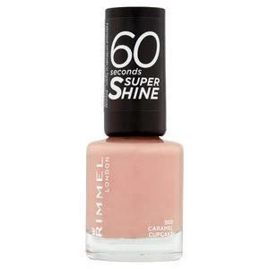 Rimmel Nail Polish 60 Second Caramel Cupcake 8ml Nude