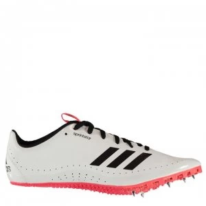 adidas Sprintstar Mens Running Spikes - Black/White