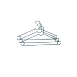 Robert Dyas White Plastic Hangers 3PK