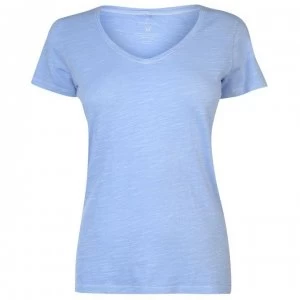 Gant Gant Sun-bleached T Shirt Womens - 468 CAPRI Blue