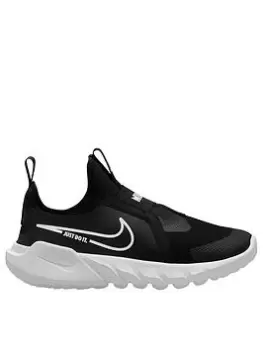 Nike Junior Flex Runner 2 - Black/White, Size 4