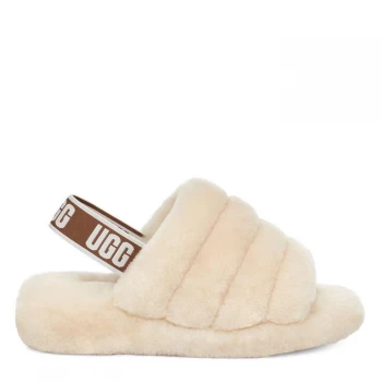 Ugg Fluff Yea Sliders - Natural