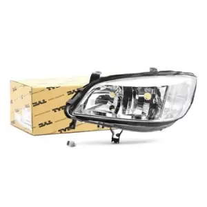 TYC Headlights OPEL 20-5738-08-2 09118791,1216277 Headlamp,Headlight