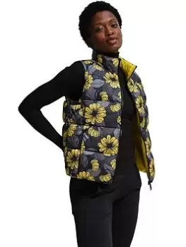 Regatta X Orla Kiely Reversible Body Warmer - Grey/Yellow , Grey/Yellow, Size 10, Women