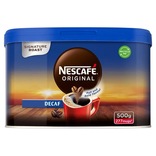 Nescafe Original Decaff Instant Coffee 500g