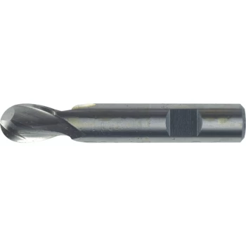 16.00MM Series 11 HSS-Co 2 Flute Weldon Shank Short Series Ball Nose Slot Drills - Uncoated