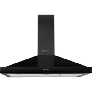 Stoves S1000 STER CHIM 100cm Chimney Cooker Hood - Black