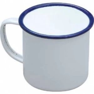 Falcon Traditional Enamel White Mug 9cm x 568ml