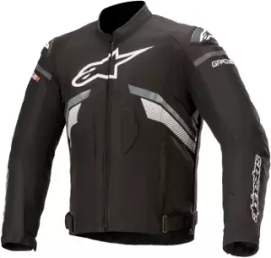 Alpinestars T-GP Plus V3 Motorcycle Textile Jacket, black-grey-white, Size S, black-grey-white, Size S