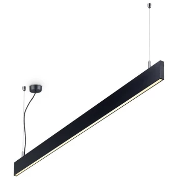 Ideal Lux LINUS - Integrated LED Indoor Linear Ceiling Pendant Lamp 1 Light White 3000K