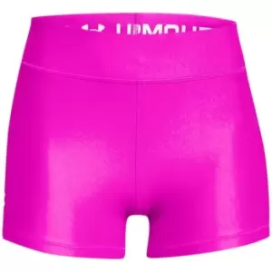 Under Armour HeatGear Mid Shorty Shorts Womens - Pink