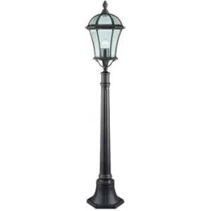 Searchlight Capri - 1 Light Outdoor Bollard Light Rustic Brown IP43, E27