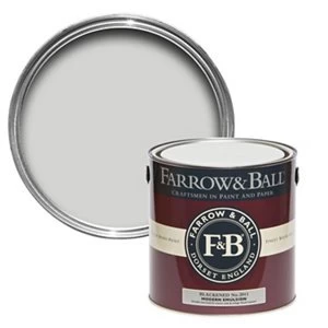 Farrow & Ball Modern Blackened No. 2011 Matt Emulsion Paint 2.5L