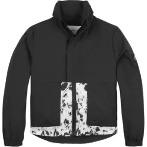 Calvin Klein Jeans Aop Active Windbreaker - Black