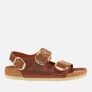 Birkenstock Milano Buckle Oiled Leather Sandals - EU 37/UK 4.5