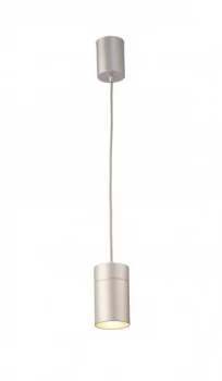 Ceiling Pendant Small 9.5cm Round 1 x E27, Silver