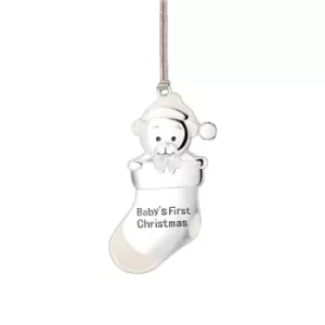 Newbridge Silverware Baby's First Christmas Tree Decoration