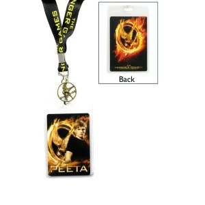 Hunger Games - Peeta With Pin Lanyard